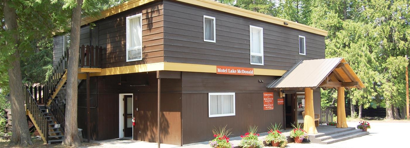 Motel Lake Mcdonald 웨스트 글레이셔 외부 사진